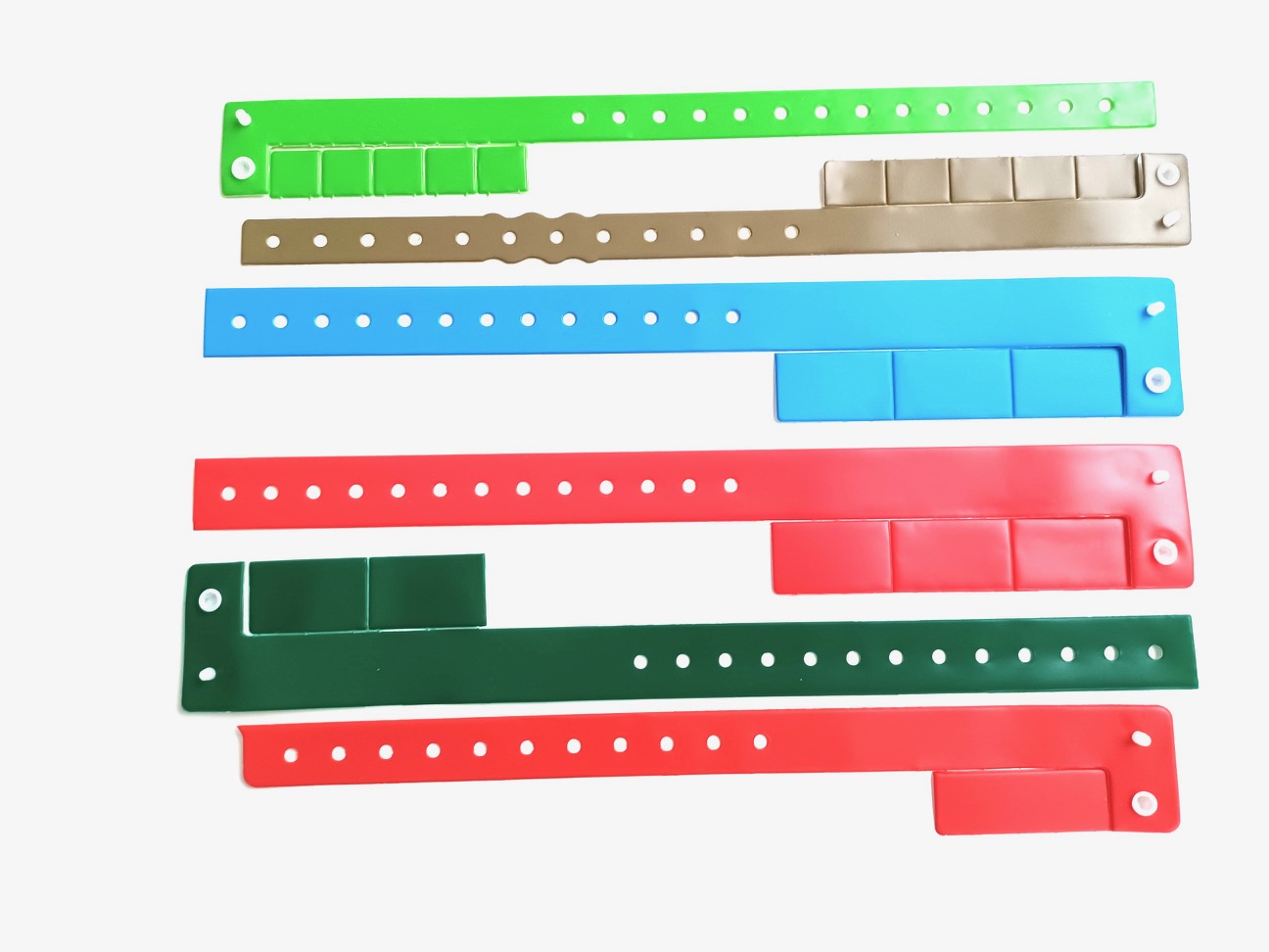Bracelet Vinyle avec coupons détachables